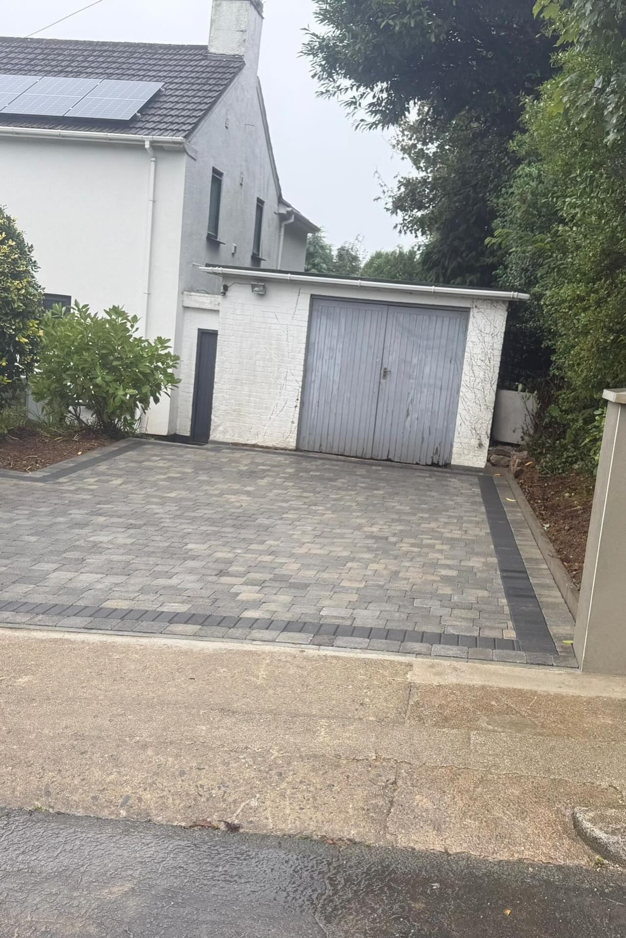 Driveway & Frontage Transformation Project in Plymouth in Plymouth after MAG Developments SW completed the patio / driveway